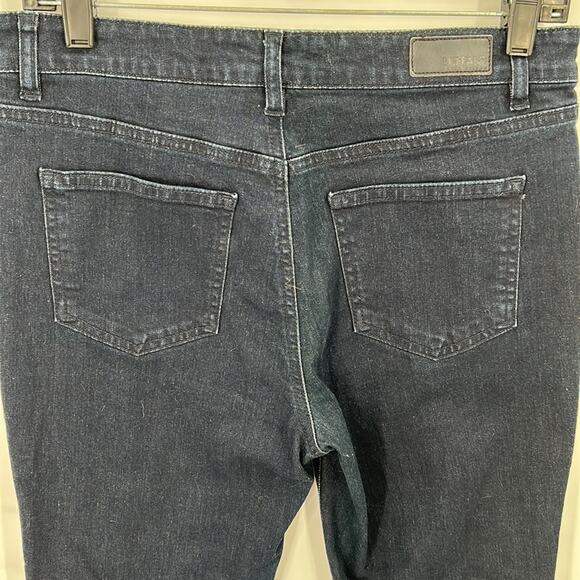 Buffalo David Bitton Francesca Mid-Rise Skinny Stretch Dark Wash Jeans Size 6 - Picture 12 of 16